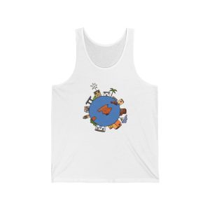 Camiseta de tirantes - Blanco - Camiseta «cada casa es un mon sense»