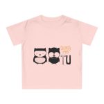 Camiseta de bebe - Rosa empolvado - Camiseta «Boig per tu» Camiseta de bebe - Rosa empolvado - Camiseta «Boig per tu»