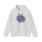 Sudadera con capucha - Gris ceniza - Camiseta «cada casa es un mon sense» Sudadera con capucha - Gris ceniza - Camiseta «cada casa es un mon sense»