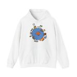 Sudadera con capucha - Blanco - Camiseta «cada casa es un mon sense» Sudadera con capucha - Blanco - Camiseta «cada casa es un mon sense»