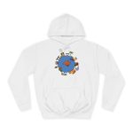 Sudadera universitaria - Blanco artico - Camiseta «cada casa es un mon sense»