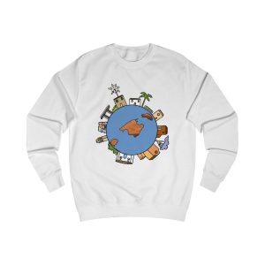 Sudadera clasica - Blanco artico - Camiseta «cada casa es un mon sense»