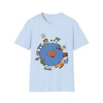 Camiseta Softstyle - Azul claro - Camiseta «cada casa es un mon sense»