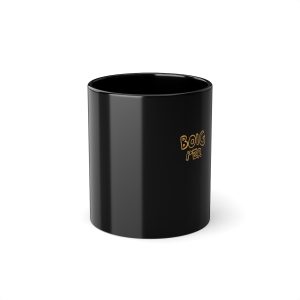 Taza negra 325 ml - Negro - Camiseta «Boig per tu»