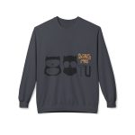 Sudadera Softstyle cuello redondo - Gris jaspeado oscuro - Camiseta «Boig per tu»