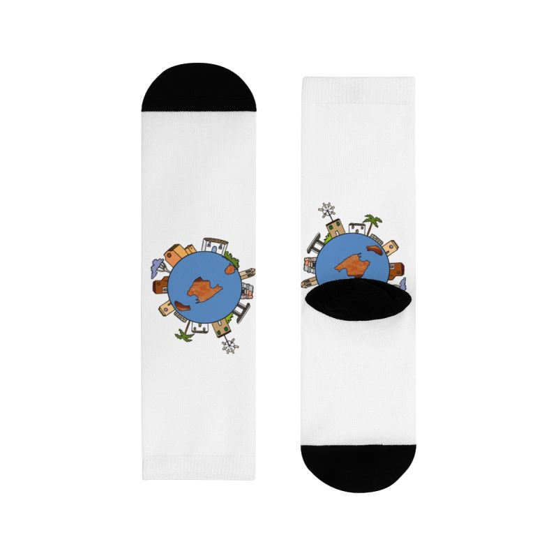 Calcetines - Camiseta «cada casa es un mon sense» Calcetines - Camiseta «cada casa es un mon sense»