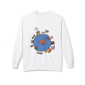 Sudadera Softstyle cuello redondo - Blanco - Camiseta «cada casa es un mon sense»
