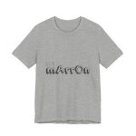 Camiseta jersey manga corta - Gris jaspeado - Camiseta «Quin marrón»