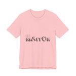Camiseta jersey manga corta - Rosa - Camiseta «Quin marrón»