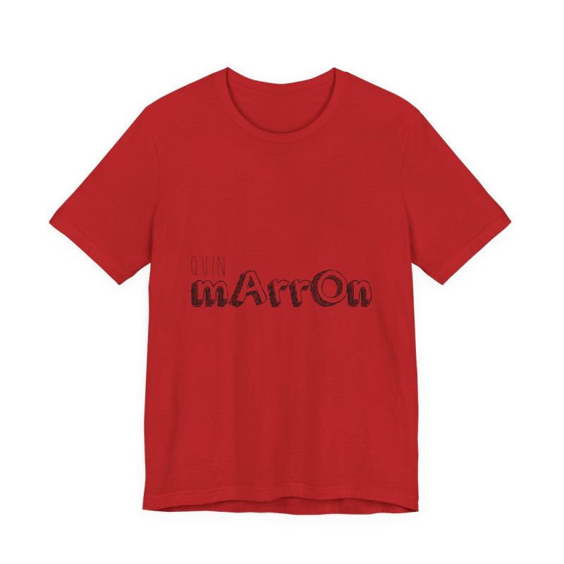Camiseta jersey manga corta - Rojo - Camiseta «Quin marrón»