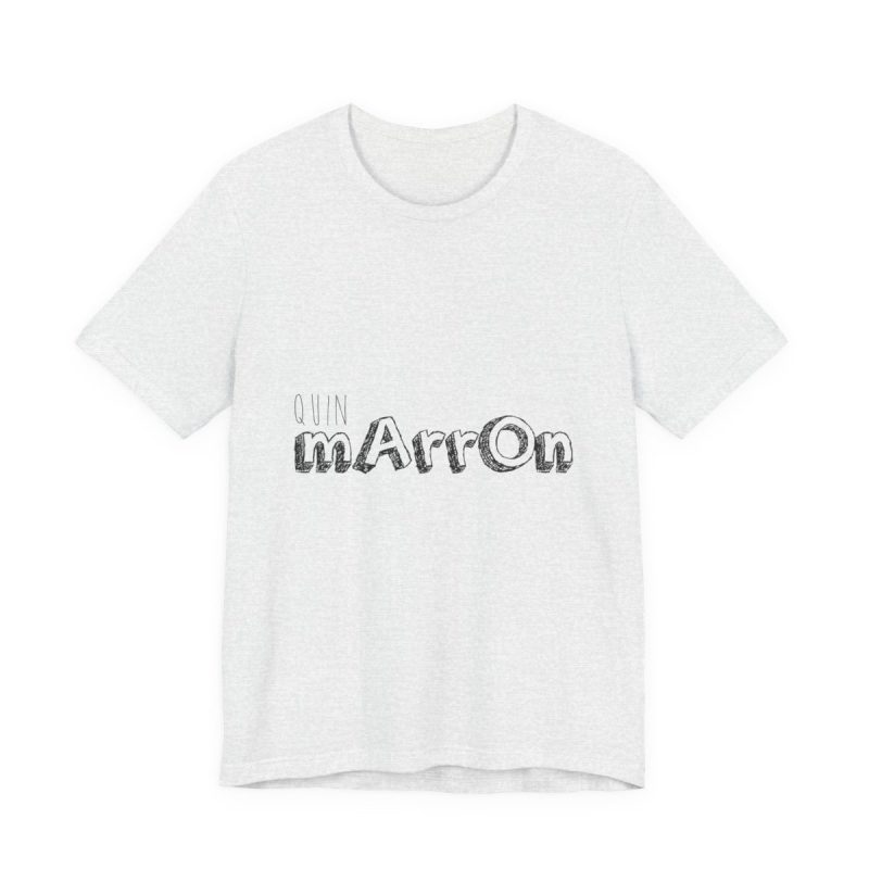 Camiseta jersey manga corta - Gris ceniza - Camiseta «Quin marrón»