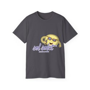 Camiseta ultra algodon - Gris marengo - Camiseta Sol solet, vine’m a veure