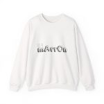 Sudadera cuello redondo - Blanco - Camiseta «Quin marrón» Sudadera cuello redondo - Blanco - Camiseta «Quin marrón»
