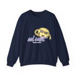 Sudadera cuello redondo - Azul marino - Camiseta Sol solet, vine’m a veure Sudadera cuello redondo - Azul marino - Camiseta Sol solet, vine’m a veure