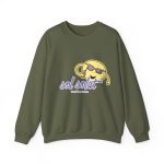 Sudadera cuello redondo - Verde militar - Camiseta Sol solet, vine’m a veure Sudadera cuello redondo - Verde militar - Camiseta Sol solet, vine’m a veure