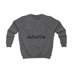 Sudadera infantil - Gris marengo - Camiseta «Quin marrón»