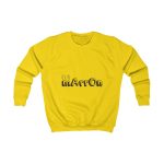 Sudadera infantil - Amarillo sol - Camiseta «Quin marrón»