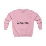 Sudadera infantil - Rosa bebe - Camiseta «Quin marrón»