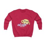 Sudadera infantil - Rojo fuego - Camiseta Sol solet, vine’m a veure