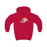 Sudadera con capucha infantil - Rojo fuego - Camiseta Sol solet, vine’m a veure