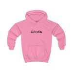Sudadera con capucha infantil - Rosa algodon de azucar - Camiseta «Quin marrón» Sudadera con capucha infantil - Rosa algodon de azucar - Camiseta «Quin marrón»