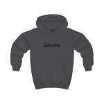 Sudadera con capucha infantil - Gris marengo - Camiseta «Quin marrón» Sudadera con capucha infantil - Gris marengo - Camiseta «Quin marrón»
