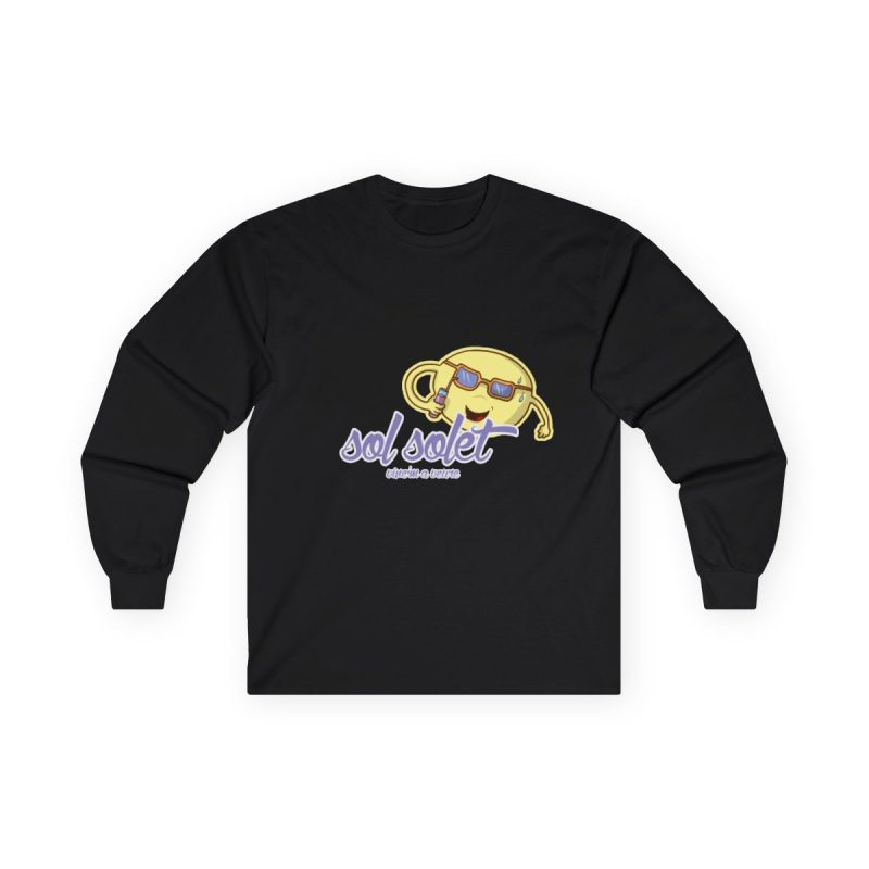 Camiseta manga larga - Negro - Camiseta Sol solet, vine’m a veure