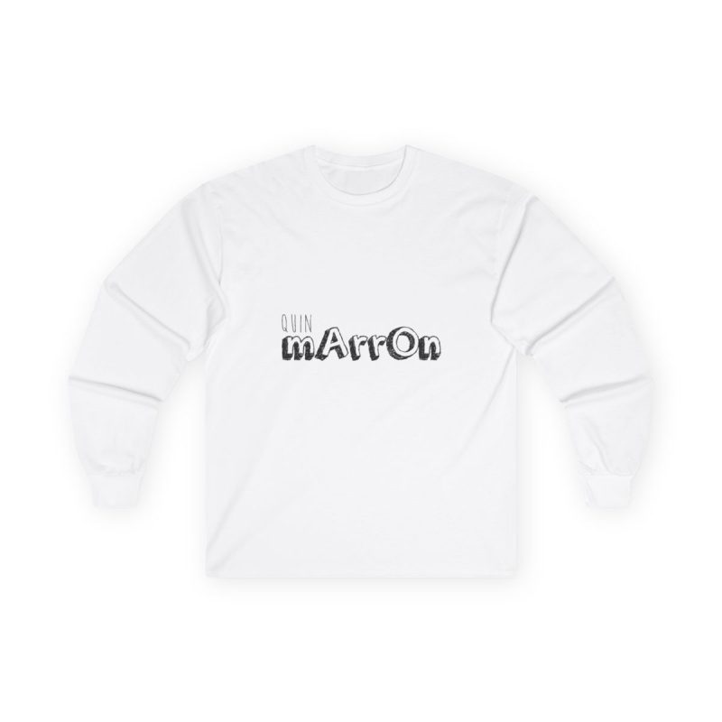 Camiseta manga larga - Blanco - Camiseta «Quin marrón»