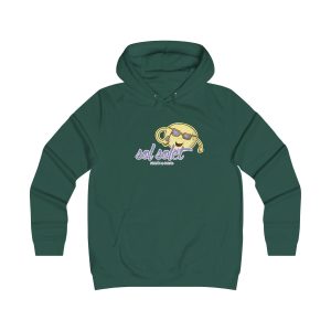 Sudadera universitaria mujer - Verde botella - Camiseta Sol solet, vine’m a veure