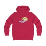 Sudadera universitaria mujer - Rojo fuego - Camiseta Sol solet, vine’m a veure Sudadera universitaria mujer - Rojo fuego - Camiseta Sol solet, vine’m a veure