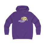 Sudadera universitaria mujer - Morado - Camiseta Sol solet, vine’m a veure Sudadera universitaria mujer - Morado - Camiseta Sol solet, vine’m a veure