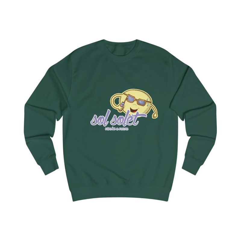 Sudadera clasica - Verde botella - Camiseta Sol solet, vine’m a veure Sudadera clasica - Verde botella - Camiseta Sol solet, vine’m a veure