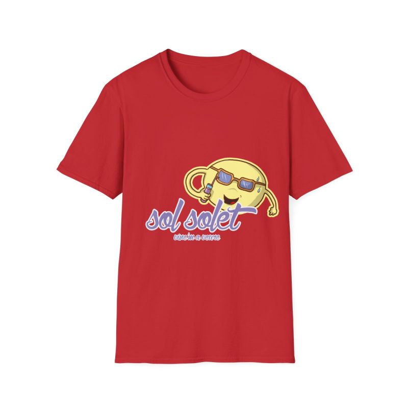 Camiseta Softstyle - Rojo - Camiseta Sol solet, vine’m a veure