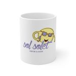 Taza de ceramica - Camiseta Sol solet, vine’m a veure