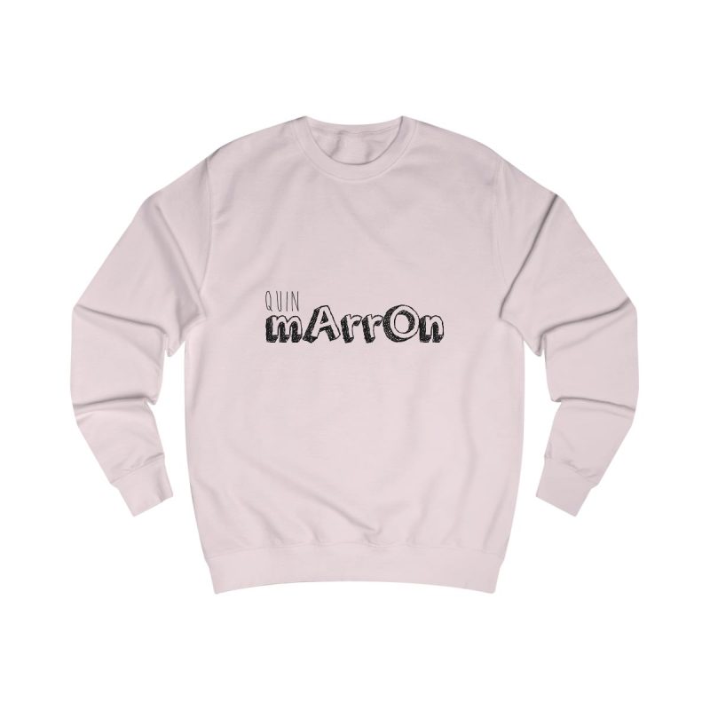 Sudadera clasica - Rosa bebe - Camiseta «Quin marrón»