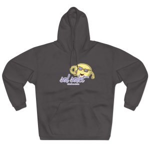 Sudadera con capucha cerrada - Antracita - Camiseta Sol solet, vine’m a veure