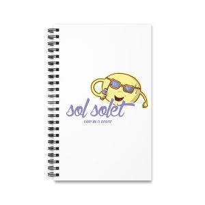 Cuaderno de espiral - Camiseta Sol solet, vine’m a veure