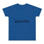 Camiseta hombre punto liso - Azul royal intenso - Camiseta «Quin marrón»