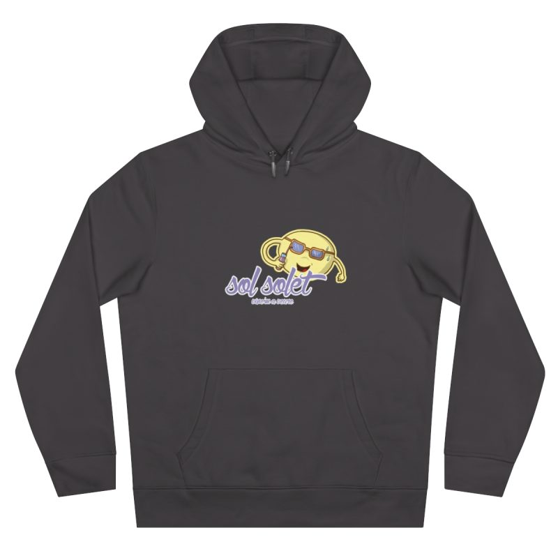 Sudadera con capucha King - Gris asfalto - Camiseta Sol solet, vine’m a veure