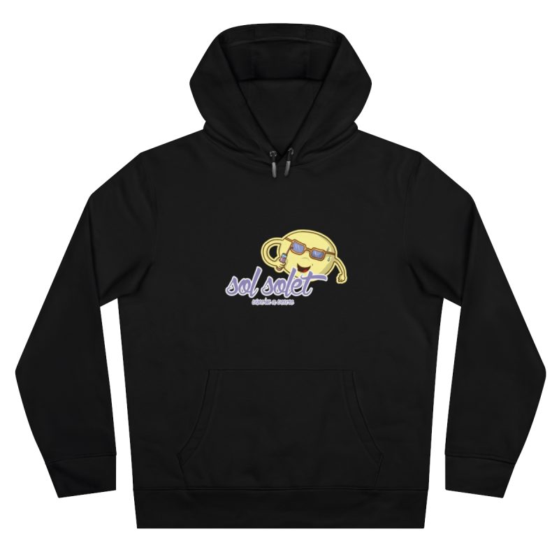 Sudadera con capucha King - Negro puro - Camiseta Sol solet, vine’m a veure