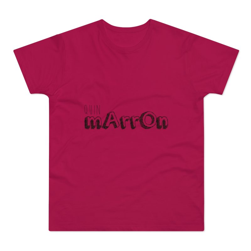 Camiseta hombre punto liso - Sorbete - Camiseta «Quin marrón»