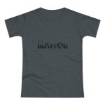 Camiseta mujer punto liso - Gris oscuro - Camiseta «Quin marrón»