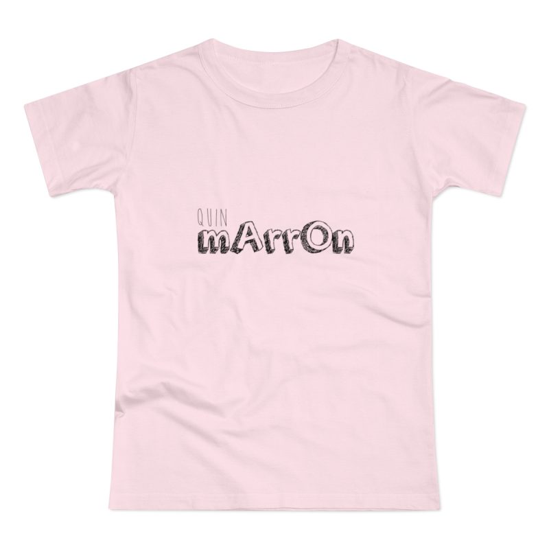 Camiseta mujer punto liso - Rosa orquidea - Camiseta «Quin marrón»