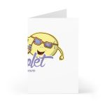 Tarjetas de felicitacion (7 uds.) - Camiseta Sol solet, vine’m a veure