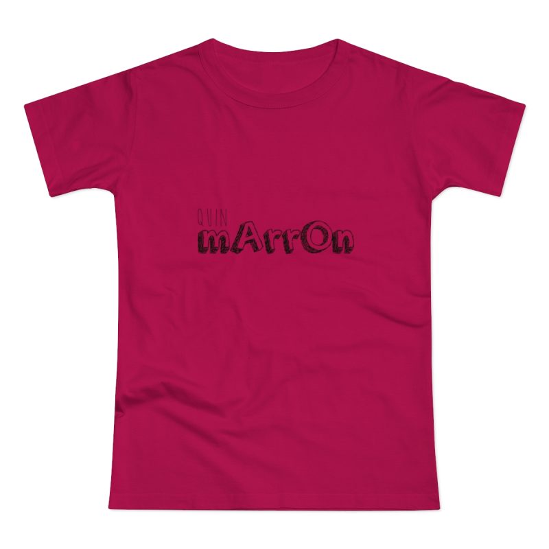 Camiseta mujer punto liso - Sorbete - Camiseta «Quin marrón»
