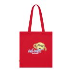 Bolsa de algodon organico - Rojo clasico - Camiseta Sol solet, vine’m a veure Bolsa de algodon organico - Rojo clasico - Camiseta Sol solet, vine’m a veure