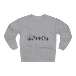 Sudadera cuello redondo premium - Gris jaspeado claro - Camiseta «Quin marrón»