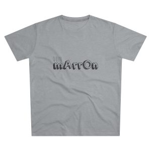 Camiseta hombre corte moderno - Gris Oxford claro - Camiseta «Quin marrón»