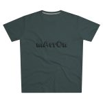 Camiseta hombre corte moderno - Gris marengo - Camiseta «Quin marrón» Camiseta hombre corte moderno - Gris marengo - Camiseta «Quin marrón»