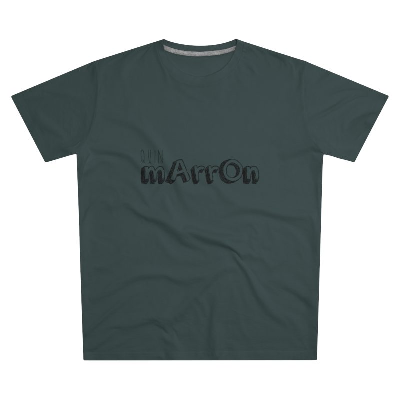Camiseta hombre corte moderno - Gris marengo - Camiseta «Quin marrón»